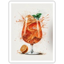 Adesivo sticker per cocktail