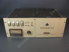 Orban Optimod-FM 8100A Radio Broadcast Audio Processore Generatore Stereo TESTATO