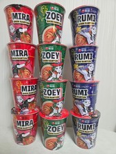K-POP Demon Hunters Shin Ramyun Cup Noodles 65g × 3 Pack - Corea Versione Limitata