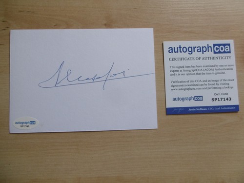 Alberto sordi autografo - alberto,