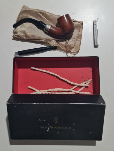 Pipa vintage savinelli - vintage, silver