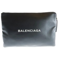 Pochette con logo Balenciaga