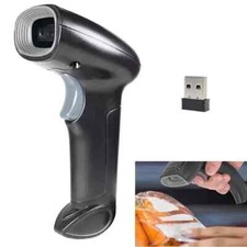 LETTORE SCANNER CODICE A BARRE WIRELESS 2D USB PISTOLA QR CODE SENZA FILO