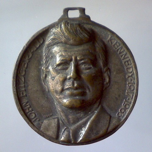 Medaglia john kennedy 1917 - john,