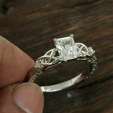 1ct splendente finto diamante - 1ct,