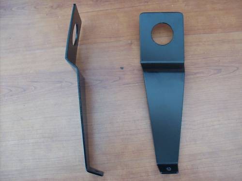 Coppia staffe paraurti - staffe,