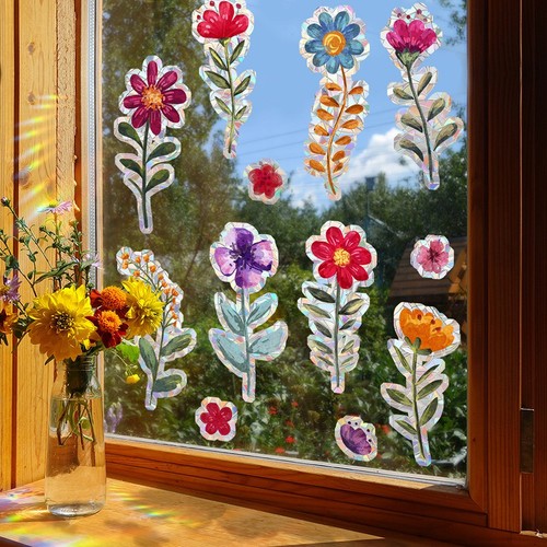 Adesivi murali bambini fiori - murali,