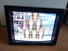 Sony Trinitron PVM-2130QM PVM Video Colour Monitor CRT + Flightcase + Telecomand