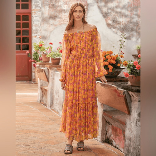 Maxi abito sundance sunburst - maxi,