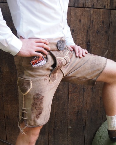 Pantalone corto pelle capra - pantalone,