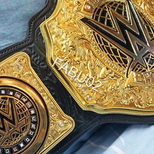 Nuova cintura heavyweight championship titolo wrestling spessore 6 mm metallo cinturino pelle