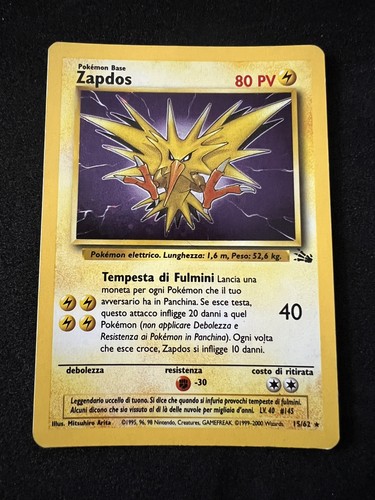 Pokémon zapdos fossil - pokémon,