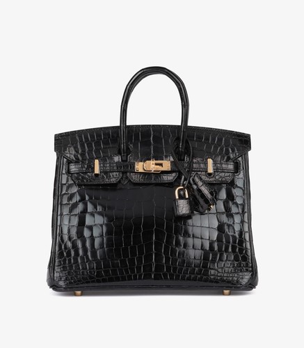 Hermès niloticus nero lucido - hermès,
