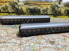 Lotto 2 Carrozze Passeggeri Livrea FS Lima HO ( Ottimo Stato)