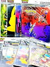 POKEMON RACCOGLITORI UFFICIALI PORTFOLIO DA 4 E 9 TASCHE CON RIVISTA