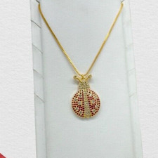 Collana femminile coccinella