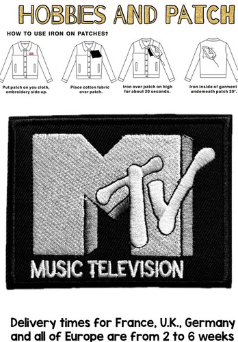 Patch mtv toppa termoadesiva - patch,