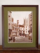 Dipinto olio su tela di veduta