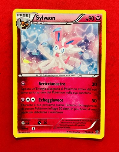 Lotto carte pokémon sylveon - lotto,