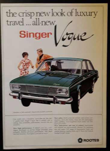 Brochure singer vogue - brochure, saloon