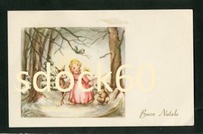 VINTAGE - PER COLLEZIONISTI  Biglietto augurale BUON NATALE tipo 7