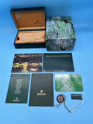 Rolex gmt master box booklet - master, &