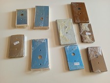 228. Lotto 17 placche argani a fune assortite