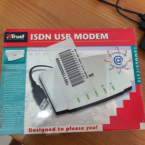 Modem isdn trust - trust,