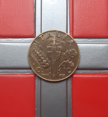 10 centesimi 1942 xx - ,