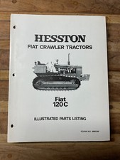 Hesston fiat crawler 120c - hesston,