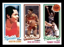 1980 Topps Basketball #34 Carr