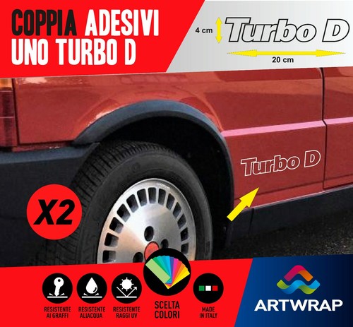 Coppia adesivi stickers fiat - coppia,