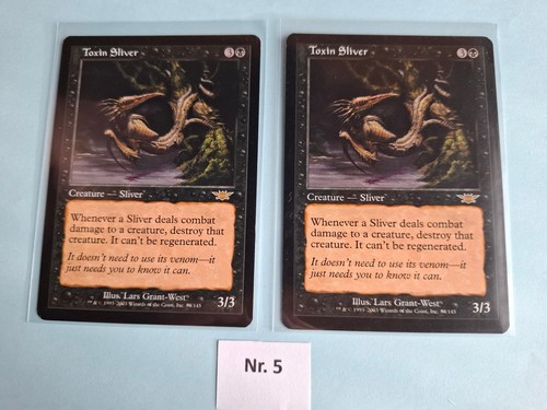 Toxin sliver quasi nuovo - toxin,
