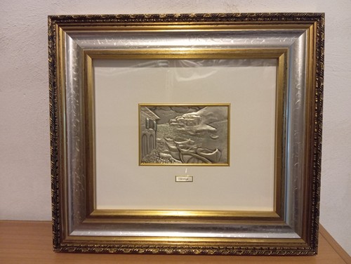 Quadro rilievo argento - rilievo, in