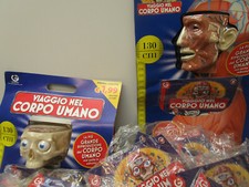 VIAGGIO NEL CORPO UMANO 70 FASCICOLI SIGILLATI COMPLETA COSTRUISCI CORPO-ZZ-J1