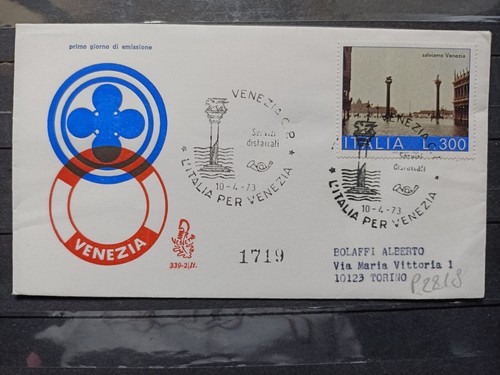 1973 fdc italia repubblica - italia,