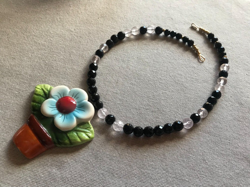 Collana donna pietre