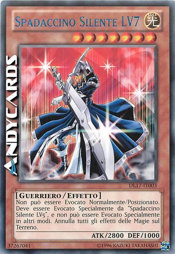 Spadaccino silente lv7 - lv7, (silent