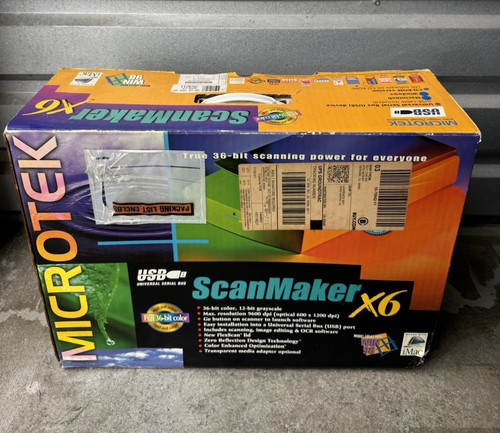 Vintage nos microtek scanmaker - nos,