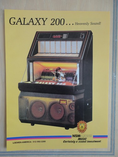 Nsm galaxy 200 jukebox - nsm,