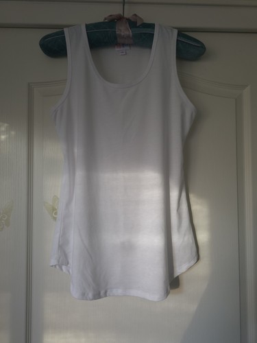 Canotta donna bianca lularoe - bianca,