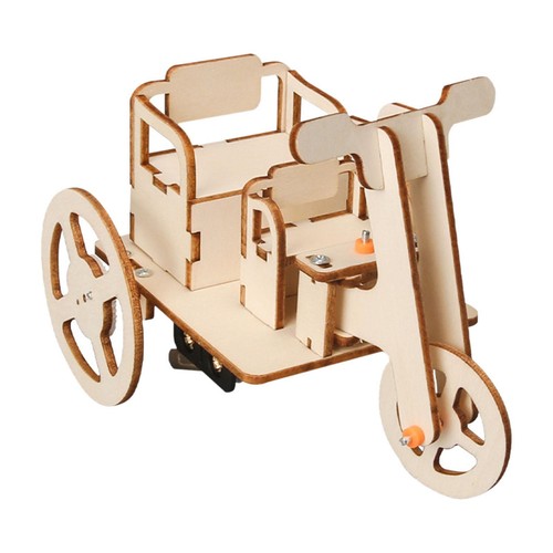 Legno modello di triciclo - modello,