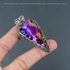 Ciondolo druso titanio argento