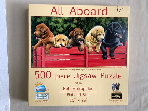 Puzzle all aboard 500 pezzi - all,