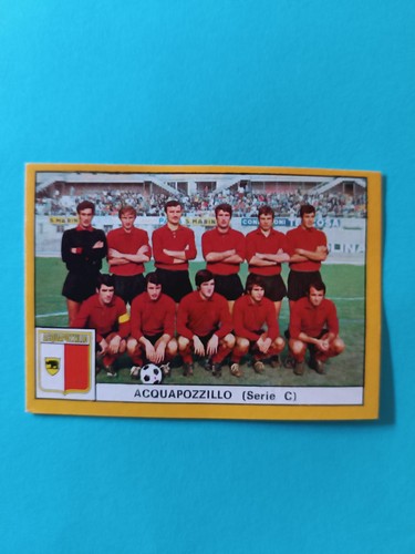 Figurina acquapozzillo squadra - figurina,