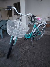 BICI 24" LIBERTY 1 VELOCITA' ACQUA MARINA/BIANCO PER BAMBINA CINZIA