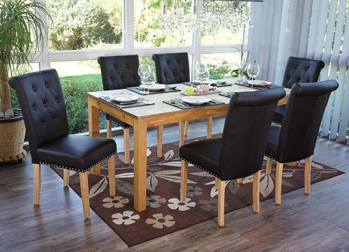 Set sedie sala pranzo - 6, da