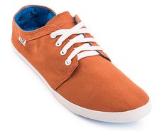 GLOBE red belly terracotta/cyan sneakers shoes man scarpe da skateboard uomo