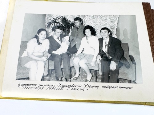 Album fotografico nascita