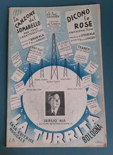 La Turrita Spartiti Musicali D'epoca- La Canzone Del Somarello